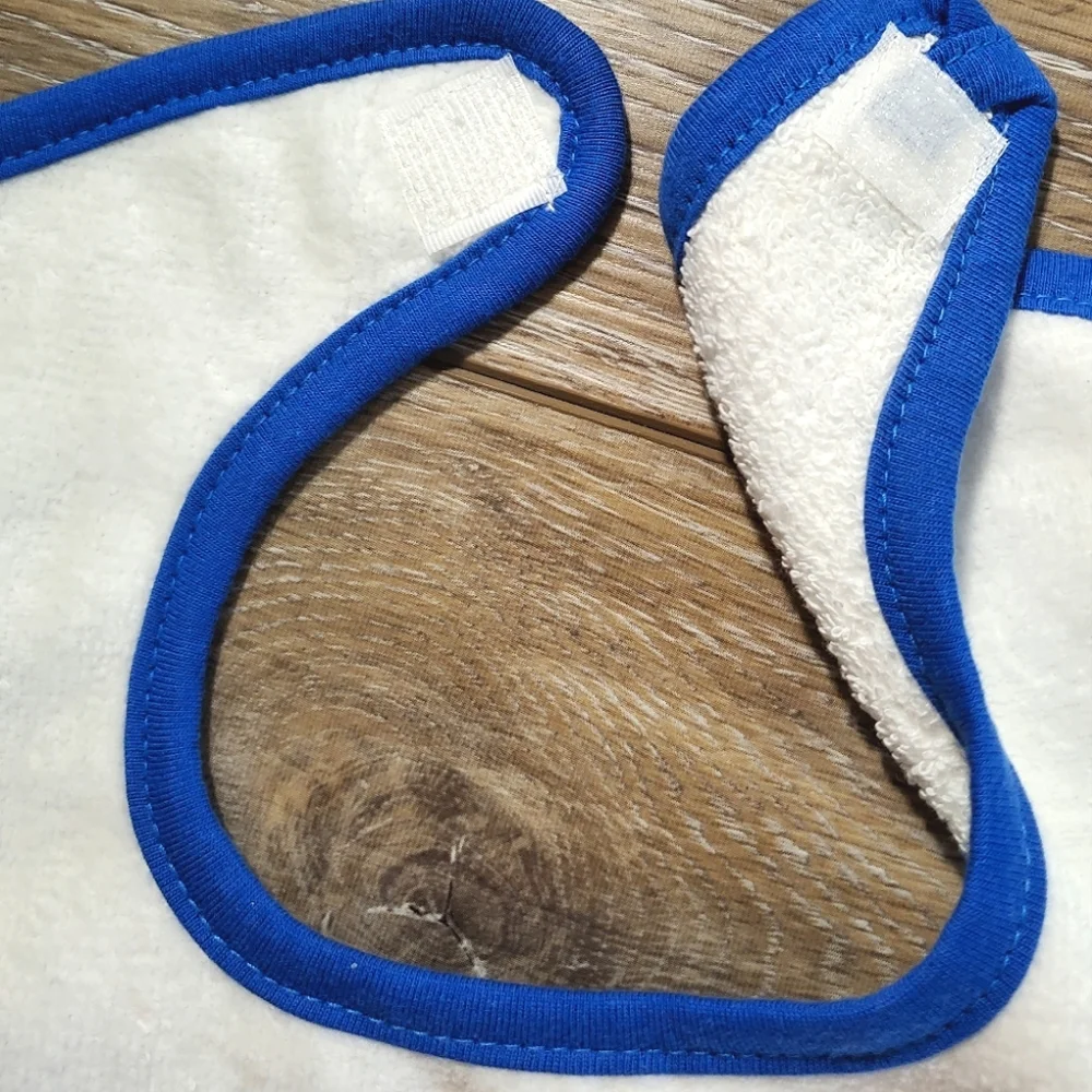 University of Kentucky Blue and White Set Of 2 Baby Bibs And 1 Pair Crib Shoes